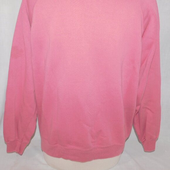 Vintage Womens XL Dusty Rose / Pink Girls Friendship Embroidered Sweatshirt - Picture 8 of 9